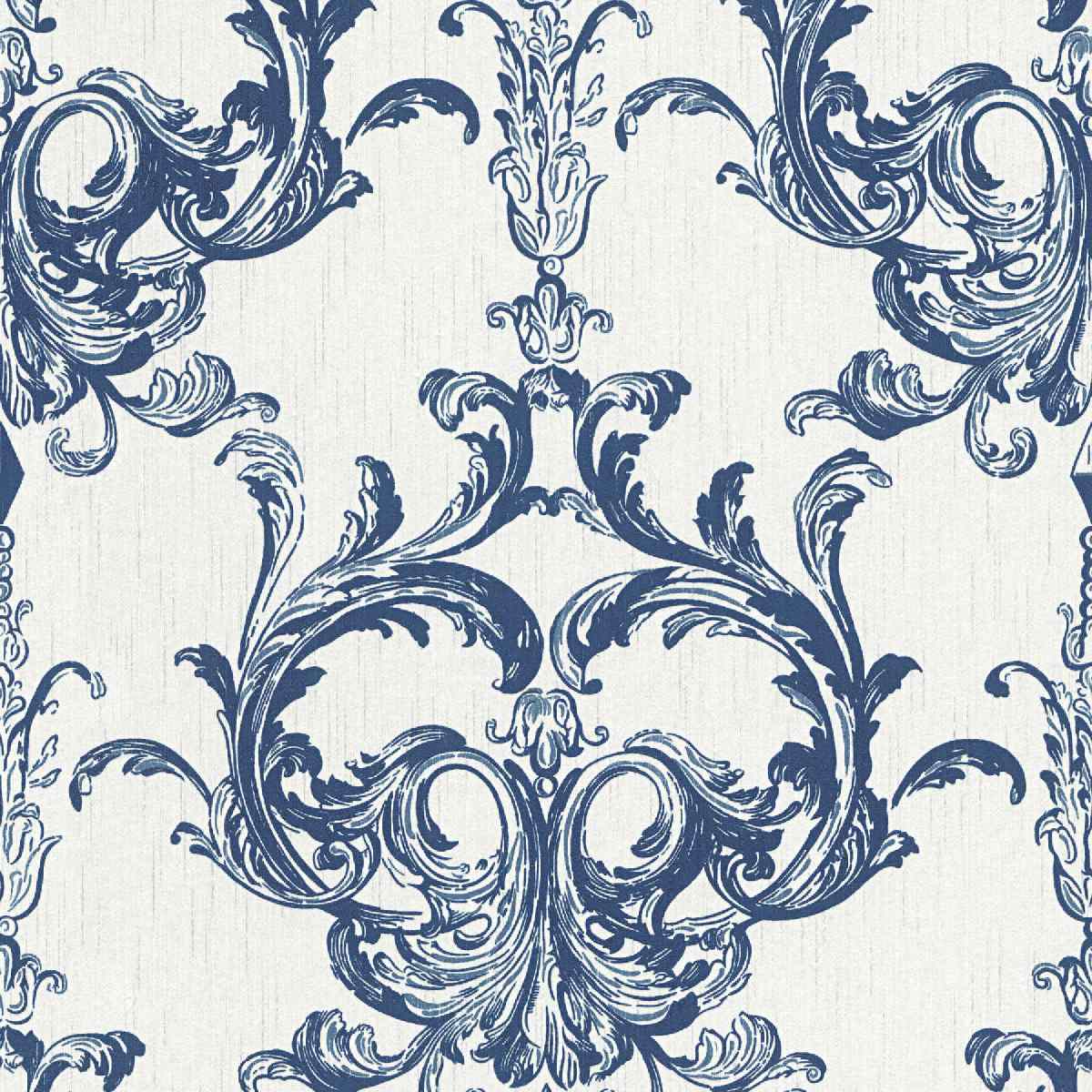 Vliestapete AP Finest 961964 - Streifen  Muster - Blau